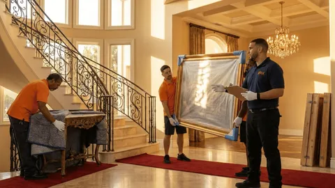 Fine art and antique moving Orange County