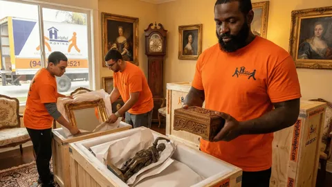 Antique and specialty furniture moving Orange County