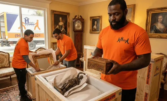 Antique and fine art moving Orange County