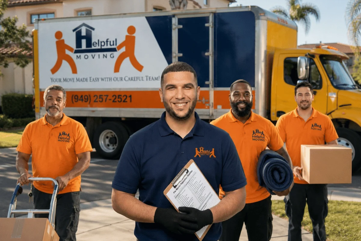 Helpful Moving Inc crew — Orange County professional movers