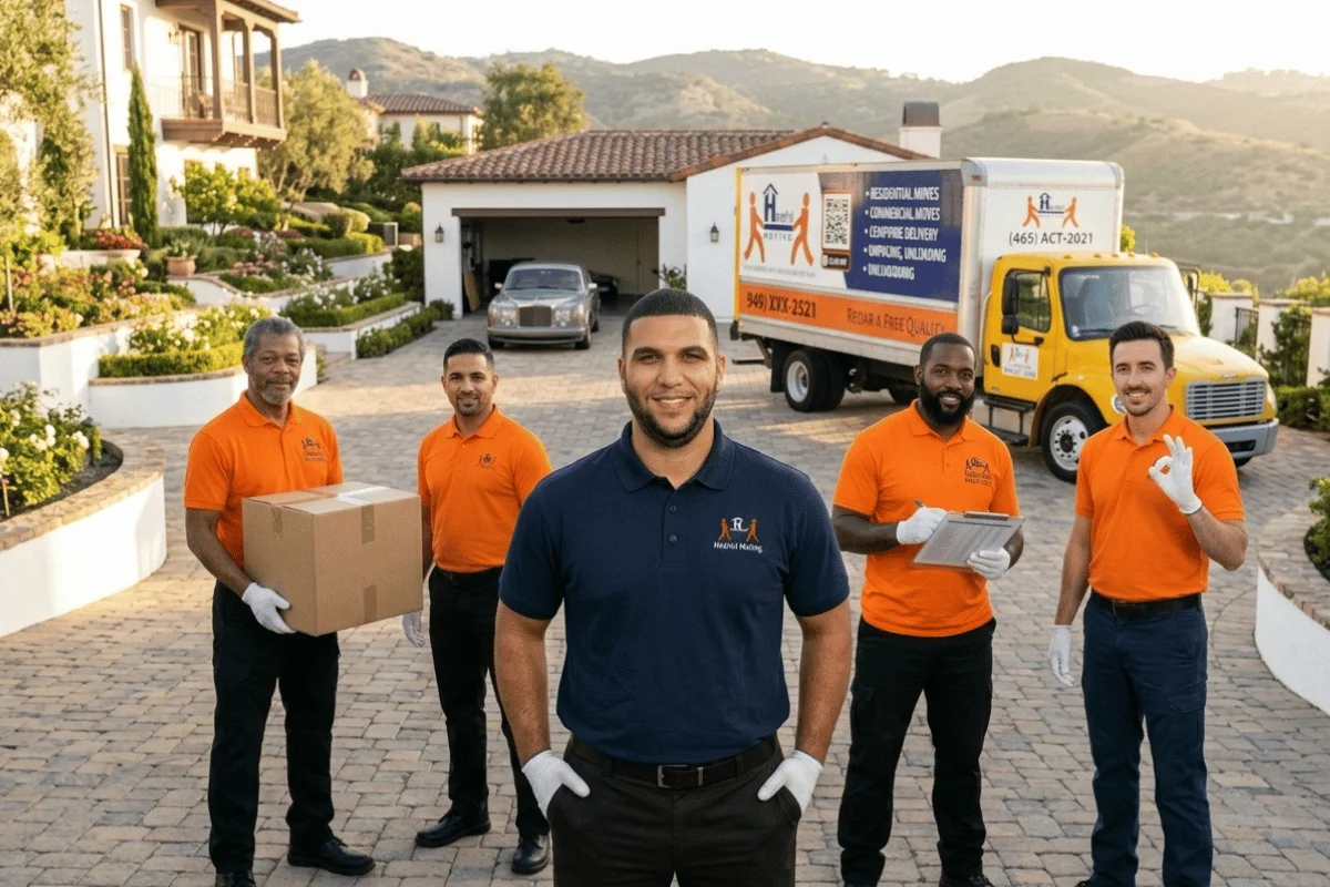 Helpful Moving professional crew serving Aliso Viejo, CA