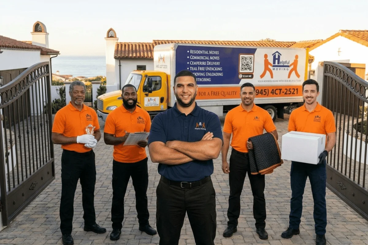 Helpful Moving professional crew serving Laguna Woods seniors, CA