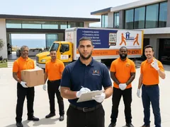 Helpful Moving crew on a residential moving job in Mission Viejo, CA