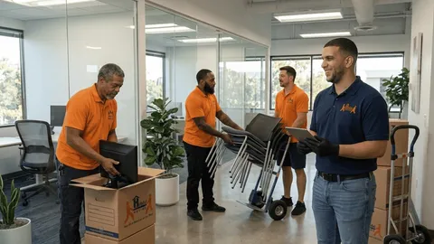 Commercial office moving Orange County