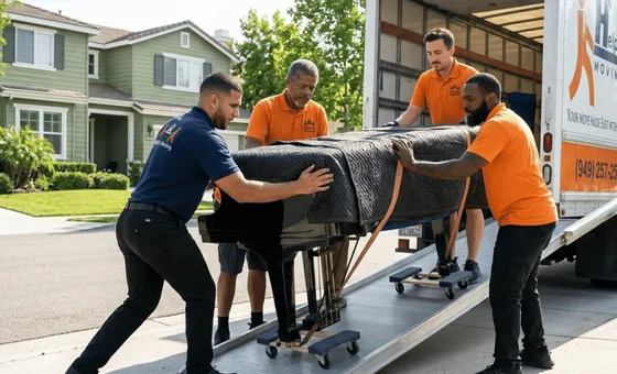 Piano moving service Orange County
