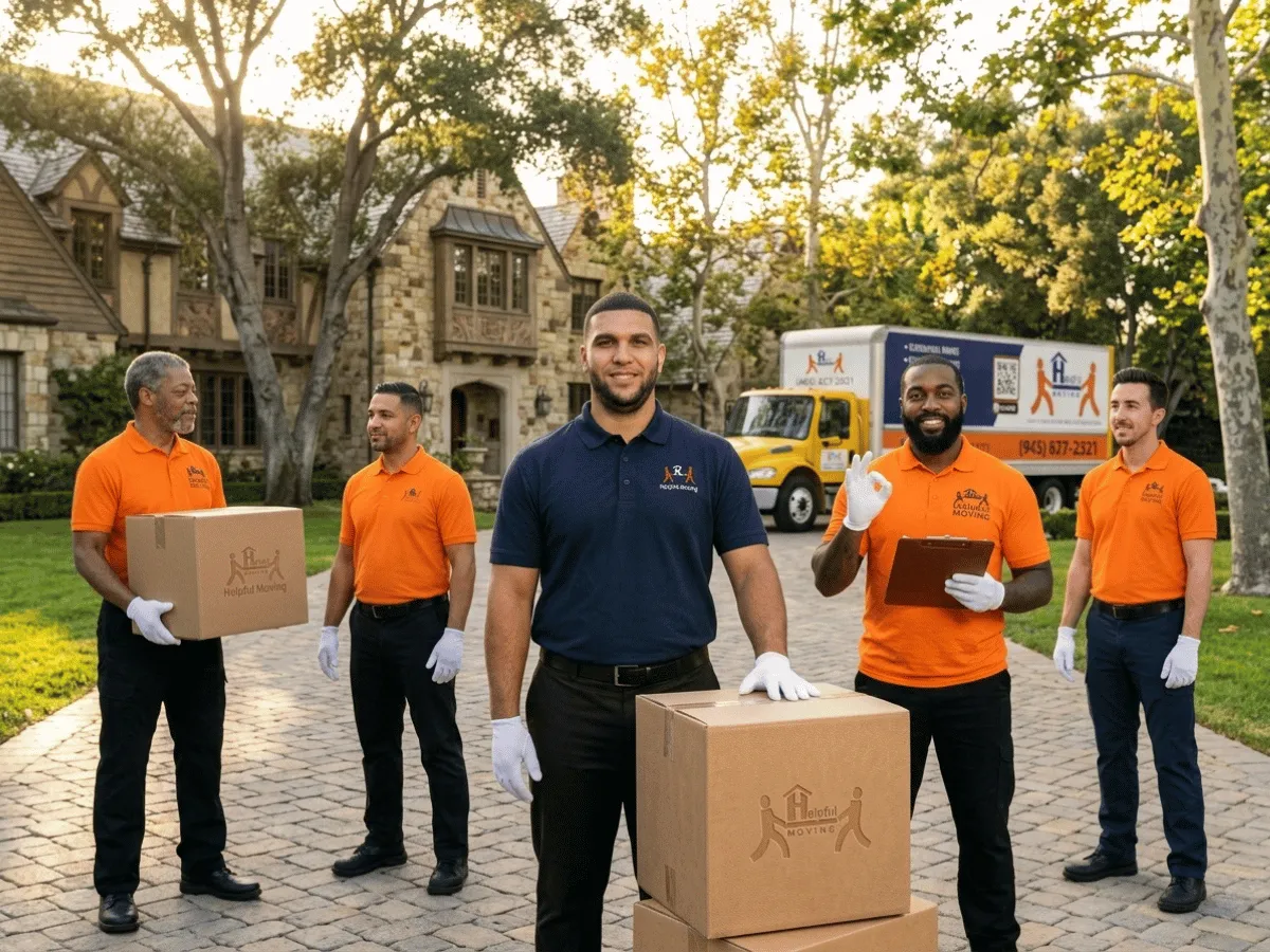Noah, owner of Helpful Moving Inc — personally leading every white-glove move in Orange County